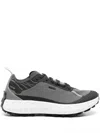 Norda White Canvas 001 Sneakers In Gray