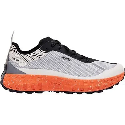 Pre-owned Norda 001 G+ Spike Shoe - Men's Grey/orange, 11.0