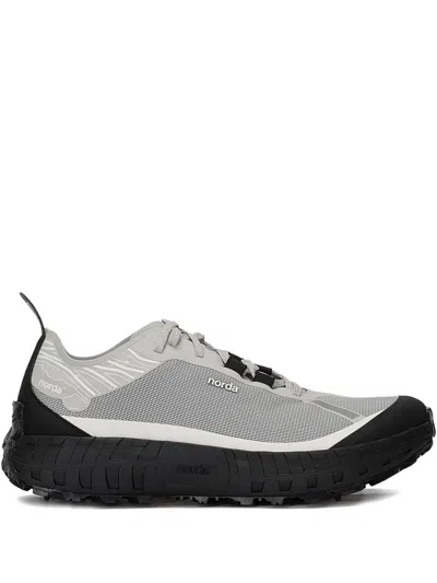 Norda 001 Lug-sole Sneakers In Gray