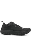 Norda Streamlined Black Sneakers With Rugged Sole In Black