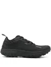 Norda Streamlined Black Sneakers With Rugged Sole In Black