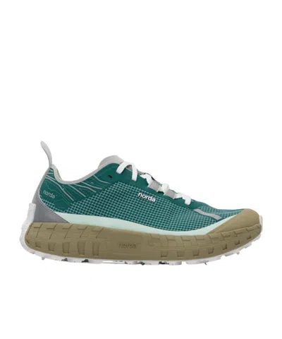 Norda 001a Low-top Lace-up Sneakers In Green