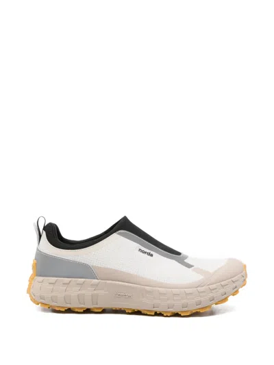 Norda 003 Bio-dyneema Round-toe Sneakers In Neutral