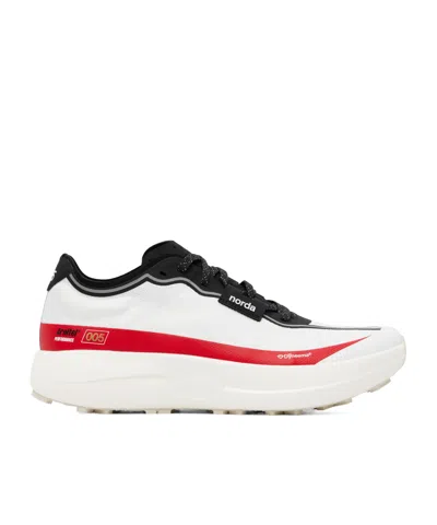 Norda 005 Low-top Lace-up Sneakers In White