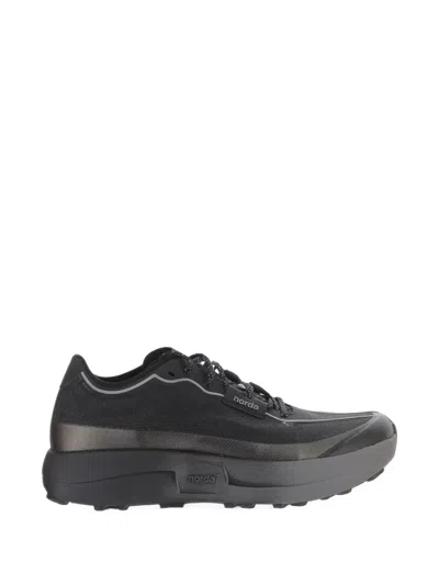 Norda Bio-dyneema Fit-lock System Sneakers In Black