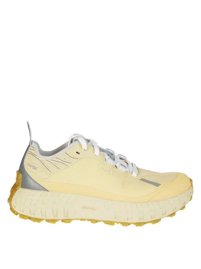 Norda Breathable Mesh Sneakers With Contrasting Accents In Neutral