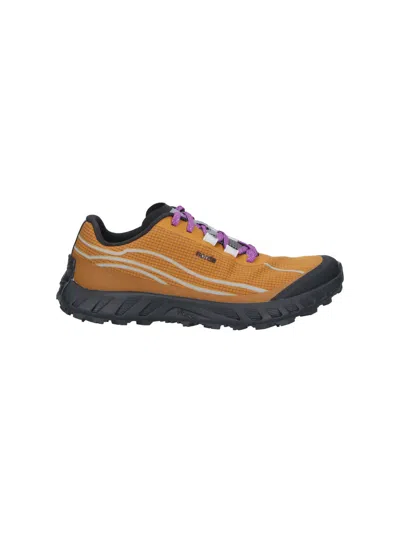 Norda Brown Dyneema Water-repellent Vibram Sole Sneakers In Orange
