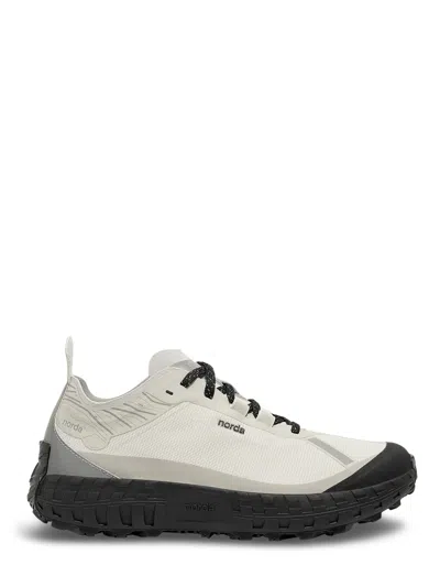 Norda Cinder Bio-dyneema Sneakers With Rugged Sole In Animal Print