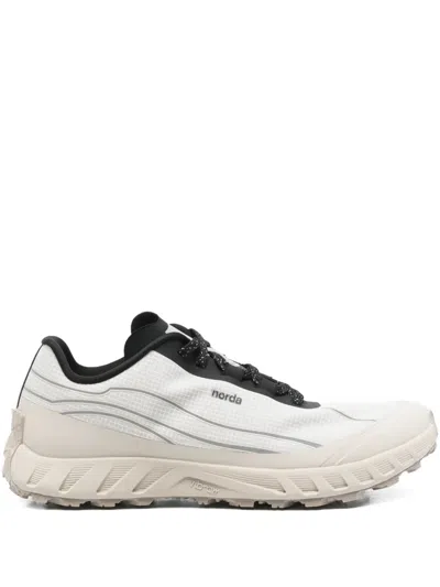 Norda Dyneema Rubber Running Sneakers In White