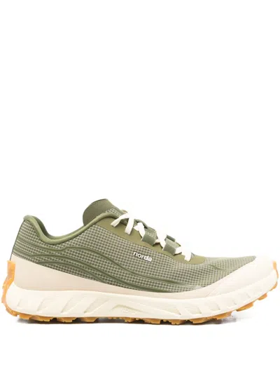 Norda Dyneema Rubber Sole Running Sneakers In Green