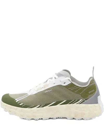 Norda Lace-up Sneakers In Green