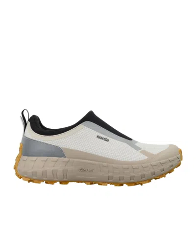 Norda Lace-up Sneakers In Cinder