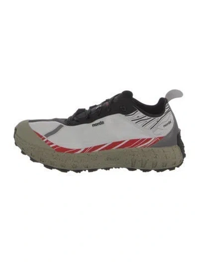 Pre-owned Norda Mesh Printed Athletic Sneakers In Multi