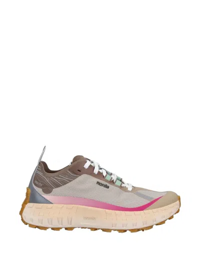 Norda 001a Logo Performance Sneakers In Green