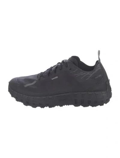 Pre-owned Norda Nylon Athletic Sneakers In Black