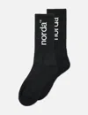 Norda Retro Sock In Black