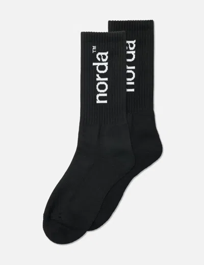 Norda Retro Sock In Black