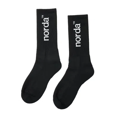 Norda Retro Socks Black