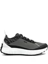 Norda 001 Cinder Mesh-knit Sneakers In Black