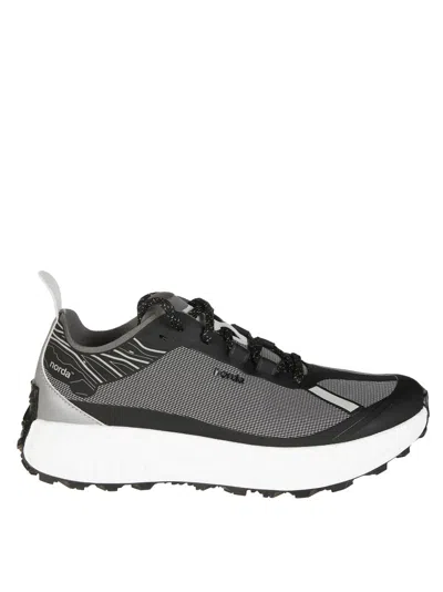 Norda White High-top Sneaker In Gray