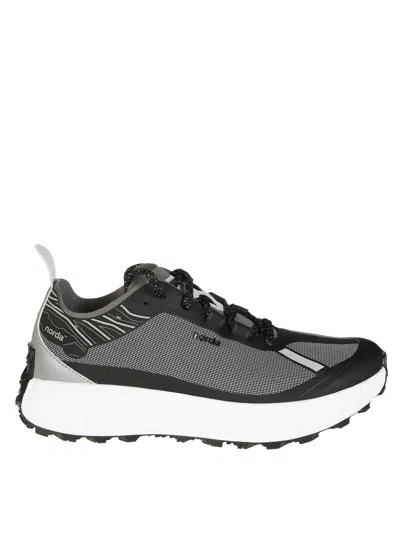 Norda White High-top Sneaker In Gray