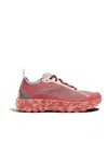 Norda Breathable Mesh Sneakers With Rugged Outsole In Burgundy