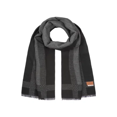 Nordbron Men's Arbin Black Scarf