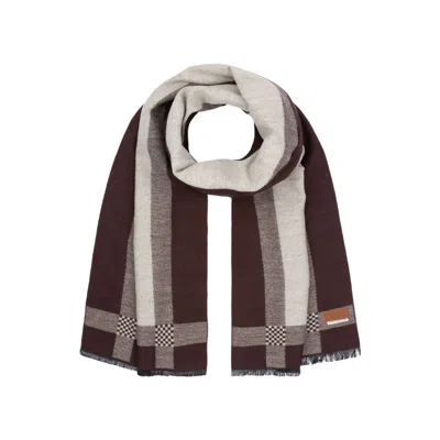Nordbron Men's Arbin Brown Scarf