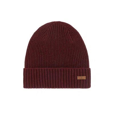 Nordbron Men's Benwi Brick Red Beanie