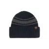 Nordbron Men's Blue Allek Navy Skull Beanie
