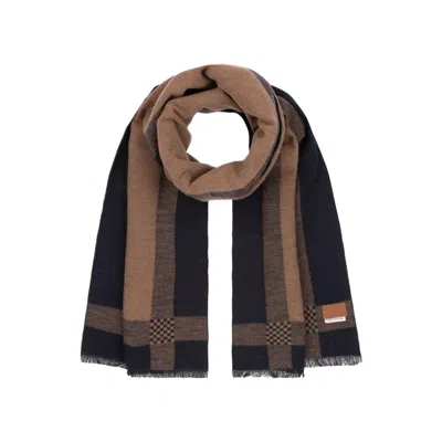 Nordbron Men's Blue Arbin Navy Scarf