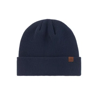 Nordbron Men's Blue Pumb Navy Beanie