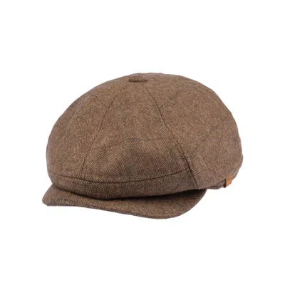 Nordbron Men's Brown Leymond Camel Cap