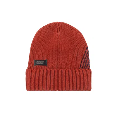 Nordbron Men's Davis Brick Red Beanie