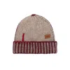 Nordbron Men's Emey Brick Red Beanie