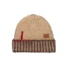 Nordbron Men's Emey Brown Beanie