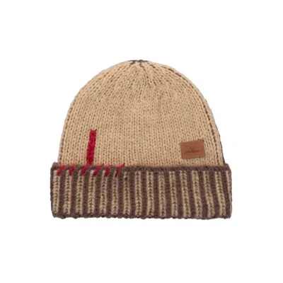 Nordbron Men's Emey Brown Beanie
