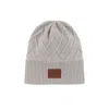 Nordbron Men's Grey Bonham Light Gray Beanie