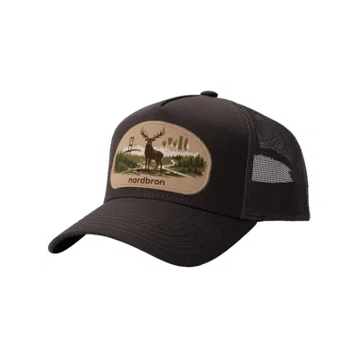 Nordbron Men's Grey Cerry Gray Cap In Black