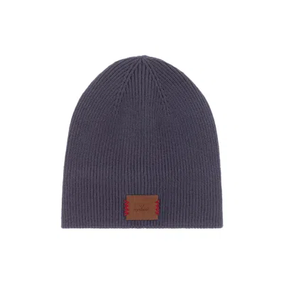 Nordbron Men's Grey Saxa Gray Beanie