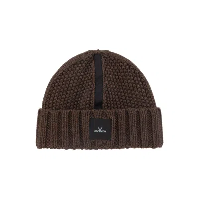 Nordbron Men's Kiruna Brown Beanie