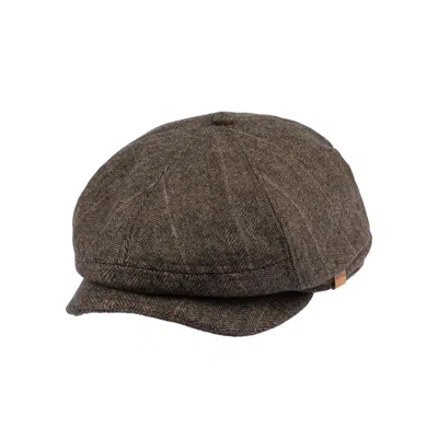 Nordbron Men's Leymond Brown Cap