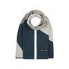 Nordbron Men's Puzo Ocean Blue Scarf