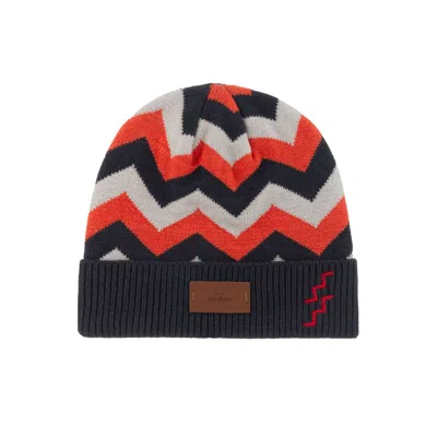 Nordbron Men's Red Hilfit  Coral Beanie