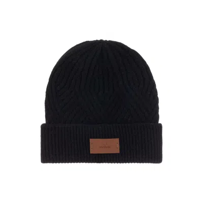 Nordbron Men's Tukerna Black Beanie
