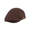 Nordbron Men's Wilmot Seal Brown Cap In Brown