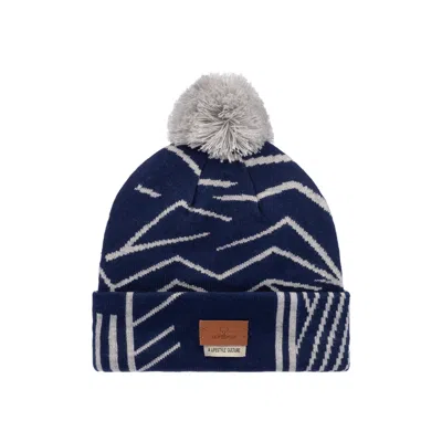 Nordbron Women's Blue Rigi Navy Beanie
