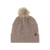 Nordbron Women's Brown Cambria Taupe Beanie
