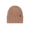 Nordbron Women's Brown Coopley Sand Beanie