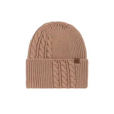Nordbron Women's Brown Coopley Sand Beanie
